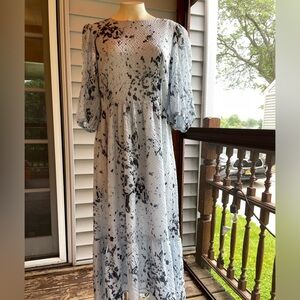 AllSaints spring, summer dress 3/4 dleeve